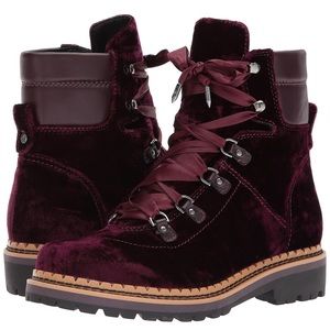Sam Edelman Browan Velvet combat boots